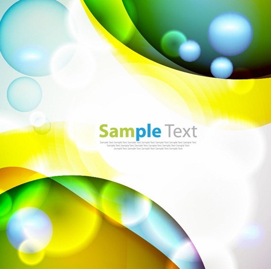 Abstract Colored Vector Graphic