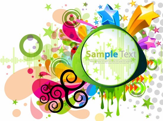 Abstract Design Elements Vector Illustration