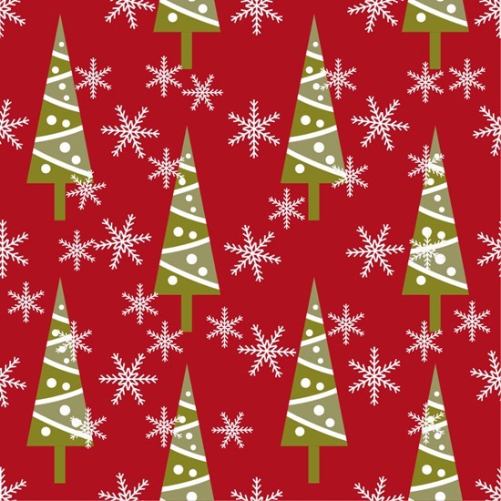 Christmas Seamless Background Vector Graphic