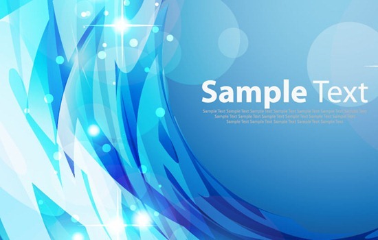 Abstract Blue Vector Background