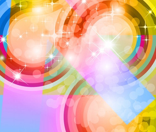 Colorful Abstract Vector Graphic