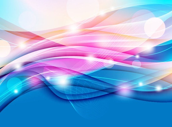 Abstract Futuristic Colorful Vector Background
