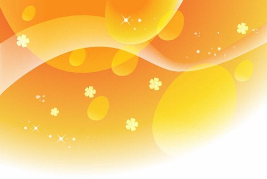 Vector Abstract Yellow Background